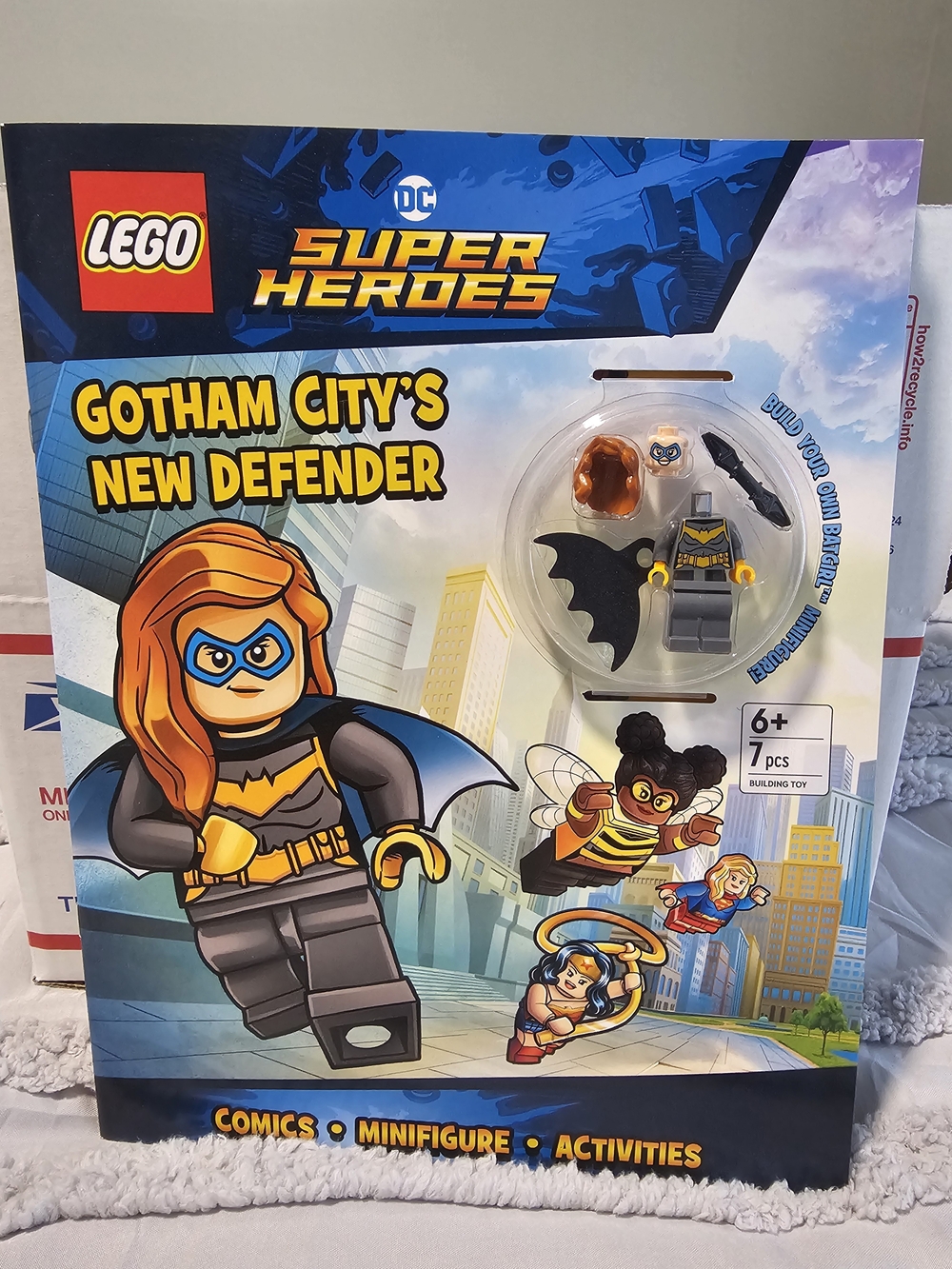 Lego Super Heros Activity Book with Minifigure